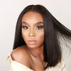 Peruca Lace Humana Lisa long bob 40cm 13x4 HD - Kelly