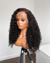 Carregar imagem no visualizador da galeria, Peruca Lace Humana cacheada 60cm 13x4 HD - Gabriela