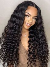 Carregar imagem no visualizador da galeria, Lace Front Humana cacheada 70cm 13x4 HD - Penélope