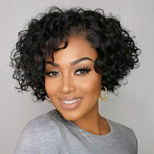 Carregar imagem no visualizador da galeria, Peruca Lace cabelo Humano Cacheada - Gleicy