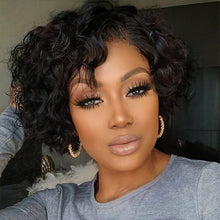 Carregar imagem no visualizador da galeria, Peruca Lace cabelo Humano Cacheada - Gleicy