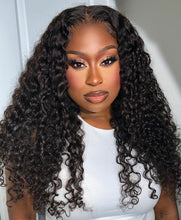 Carregar imagem no visualizador da galeria, Peruca Lace Humana cacheada 50cm 13x4 HD - Gabriela