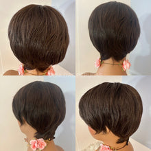 Carregar imagem no visualizador da galeria, Peruca cabelo Humano Curta - Rita