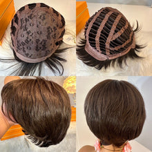 Carregar imagem no visualizador da galeria, Peruca cabelo Humano Curta - Rita