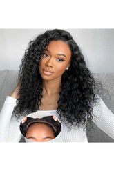 Lace Front Humana cacheada 45cm 13x4 HD -Aline