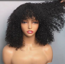 Carregar imagem no visualizador da galeria, Peruca Lace Humana Cacheada 40cm 4x4 HD - Bianca