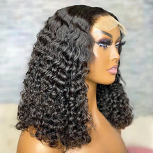Carregar imagem no visualizador da galeria, Peruca Lace Humana cacheada 40cm 13x4 HD - Cibele
