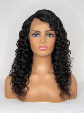 Lace Front Humana cacheada 45cm 13x4 HD -Aline
