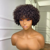 Peruca cabelo Humano Cacheada - Leila