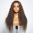Lace front Humana cacheada 70cm 13x4 HD - Ursula