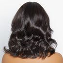Lace front Humana Ondulada 35cm com franja 13x4 HD - Sara