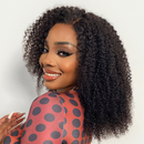 Lace front Humana cacheada afro 45cm 4x4 HD - Ariane