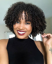 Carregar imagem no visualizador da galeria, Peruca Lace Humana cacheada afro - Zuri
