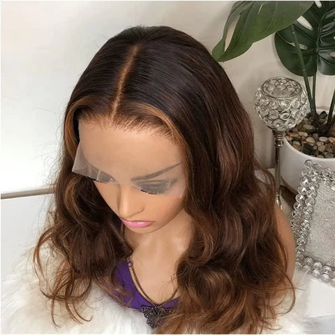 Lace Front Humana Ondulada 50cm 13x4 HD - Louise