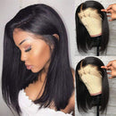 Peruca Lace Humana Lisa long bob 40cm 4x4 HD - Jully