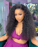 Lace front Humana Cacheada 60cm 13x4 HD - Diana