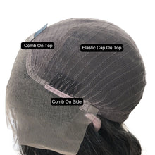 Carregar imagem no visualizador da galeria, Peruca Lace Humana Chanel 40cm 13x4 HD - Keith
