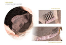 Lace front Humana Loiro platinado 65cm 13x4 HD - Paris