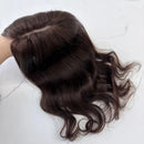 Topo capilar ondulado 60cm - Cabelo Humano Natural