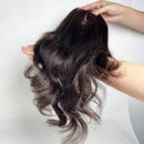 Topo capilar ondulado 60cm - Cabelo Humano Natural