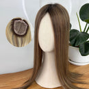 Topo capilar Liso 60cm - Cabelo Humano Natural