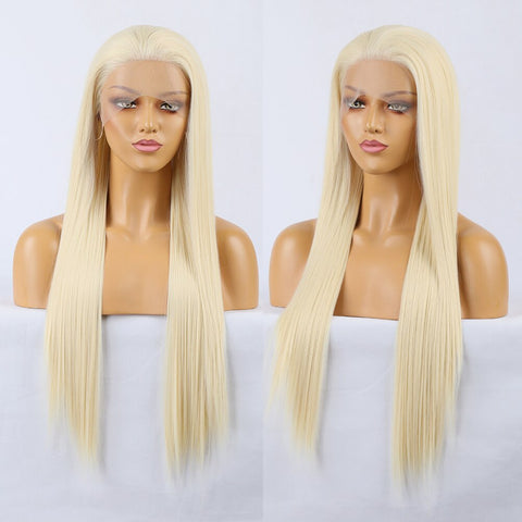 Lace Front Humana Liso 70cm 13x4 HD - Gaya