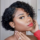 Lace front Humana Cacheada 25cm 13x1 HD - Isis