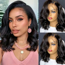 Lace front Humana Ondulada 40cm 13x4 HD - Livia