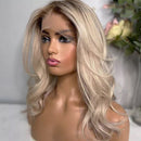 Lace Front Humana Ondulada 45cm 13x4 HD - Laura