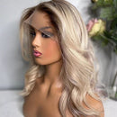 Lace Front Humana Ondulada 45cm 13x4 HD - Laura