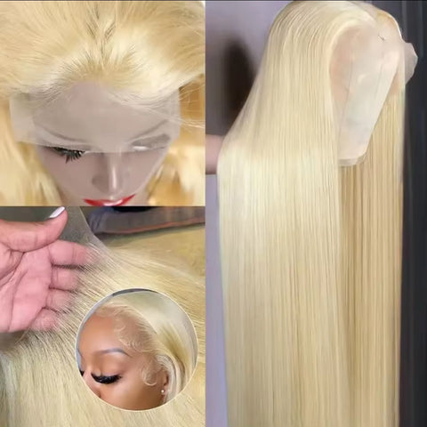 Lace Front Humana Liso 70cm 13x4 HD - Gaya