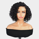 Lace front Humana cacheada 30cm 4x4 HD - Cida