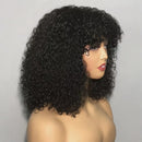 Lace front Humana Cacheada 40cm 4x4 HD - Bianca