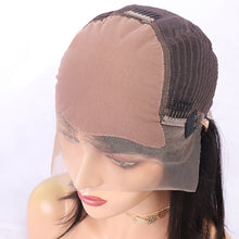 Carregar imagem no visualizador da galeria, Peruca Lace Humana Lisa Fake Scalp 65cm 13x4 HD - Agatha
