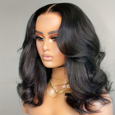 Lace Front Humana ondulada 45cm 13x4 HD - Flávia