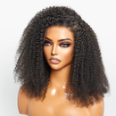 Lace front Humana cacheada afro 45cm 4x4 HD - Ariane