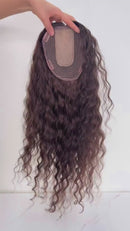 Topo capilar cacheado 65cm - Cabelo Humano Natural
