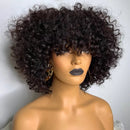 Peruca cabelo Humano Cacheada - Maria