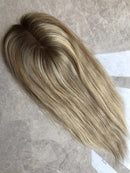 Topo capilar Loiro 60cm - Cabelo Humano Natural