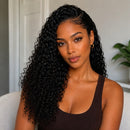 Lace Front Humana cacheada 60cm 13x4 HD -Rafa