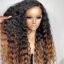 lace front Humana cacheada 70 cm repartição livre 13x4 Felícia.