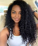 Lace front Humana cacheada 60cm 13x4 HD - Gabriela