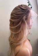 Peruca Lace Humana Loira 55cm 13x4 HD - Lessa