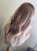 Peruca Lace Humana Loira 55cm 13x4 HD - Lessa