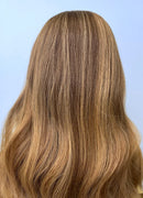 Peruca Lace Humana Ondulada com Mechas 55cm 13x4 HD - Suzy