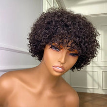 Carregar imagem no visualizador da galeria, Peruca cabelo Humano Cacheada - Leila
