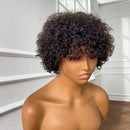 Peruca cabelo Humano Cacheada - Leila