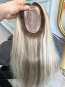 Topo capilar Loiro 60cm - Cabelo Humano Natural