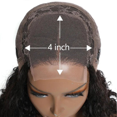Peruca Lace Humana cacheada 35cm 4x4 HD - Tasha